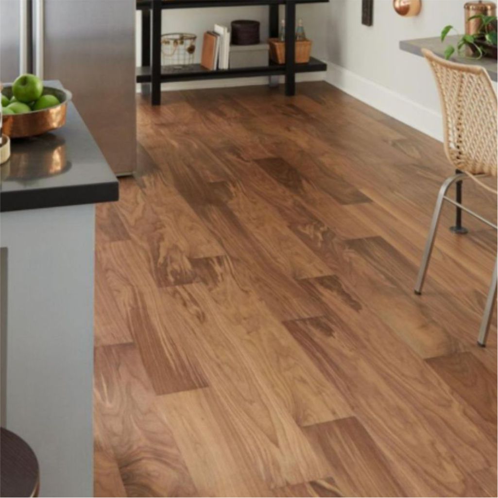 A maintained oak floor holding a clean, even finish